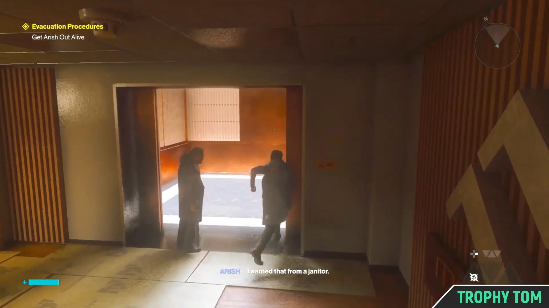 Entering the Elevator