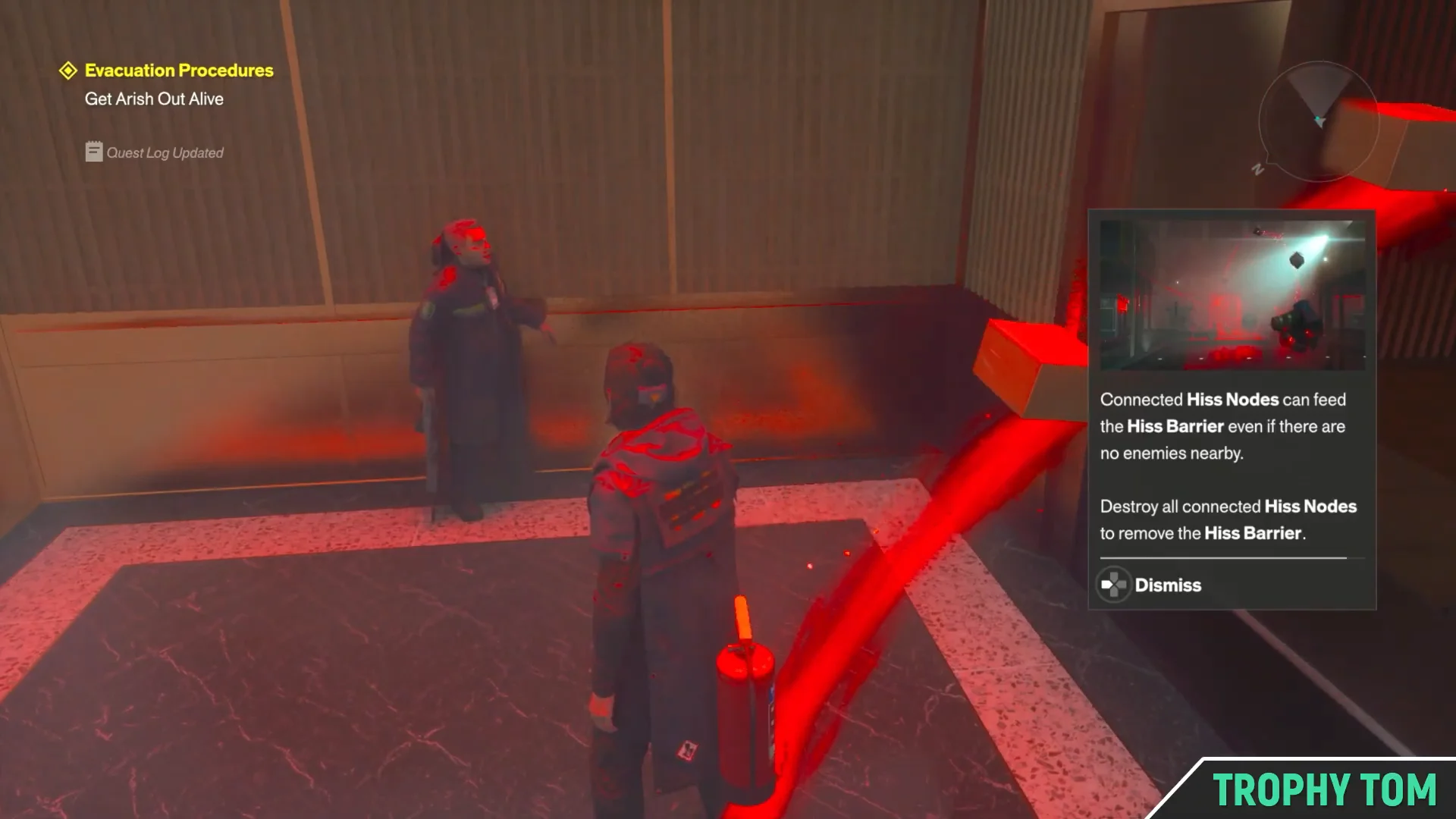 Elevator Blocked by Hiss