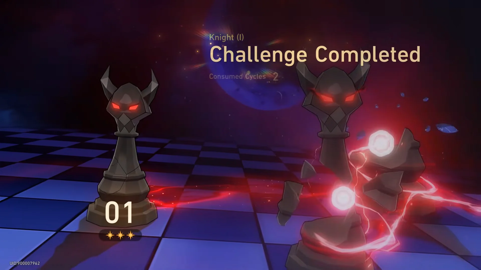Knight (I) Cleared