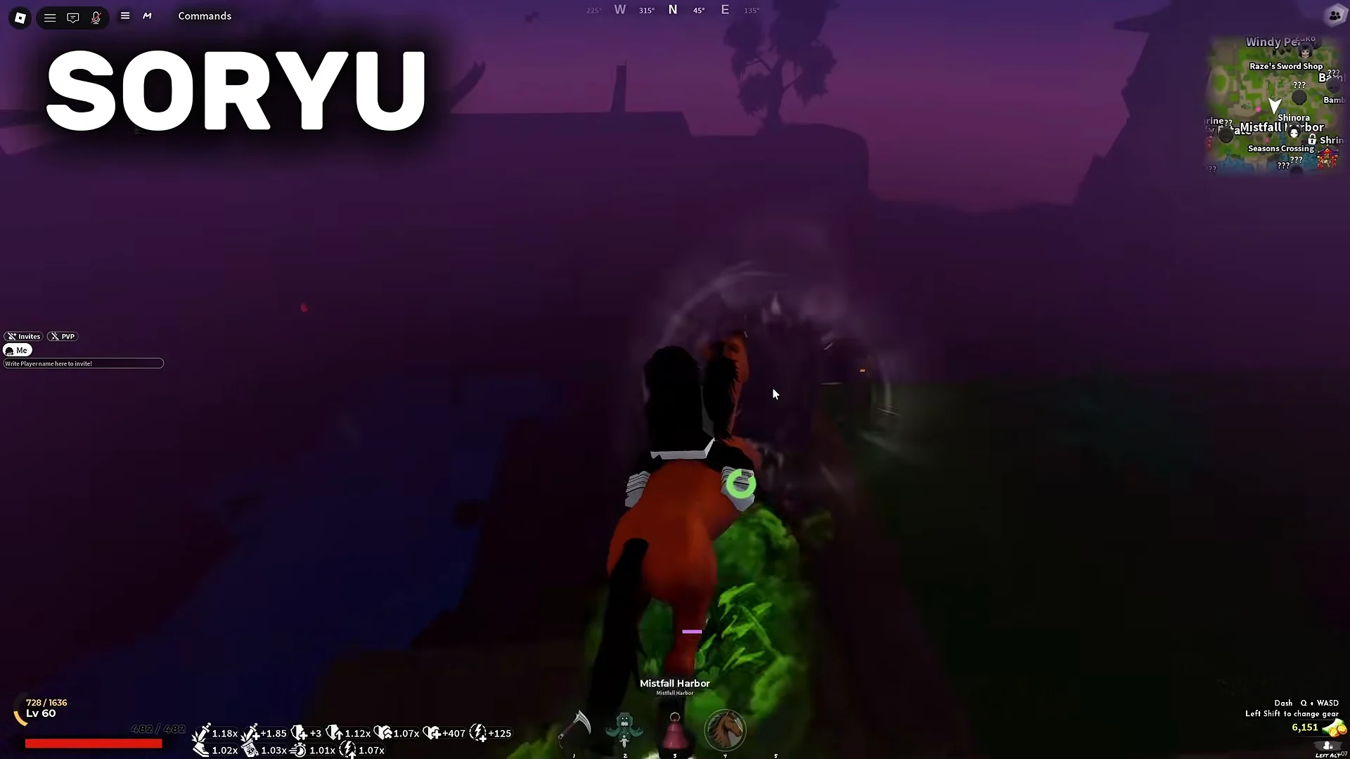 Traveling to Soryu Trainer