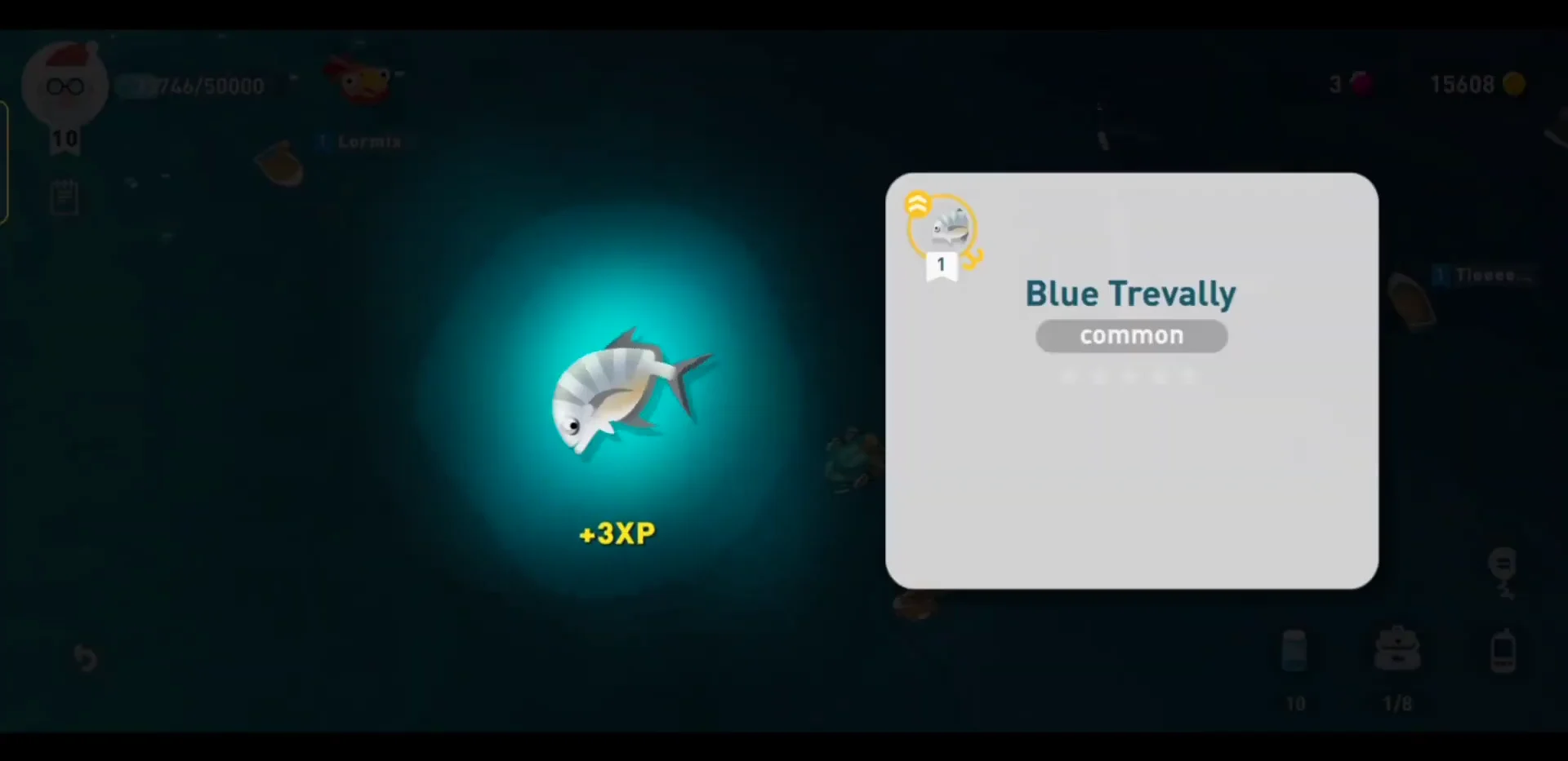 Second Blue Trevally