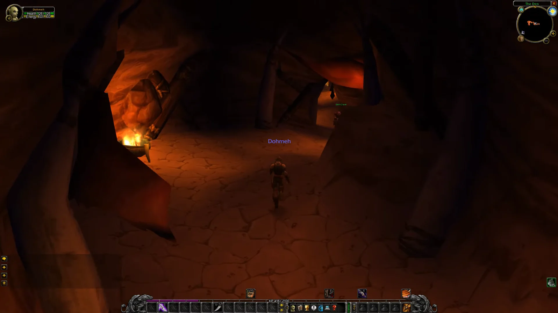 Entering The Den