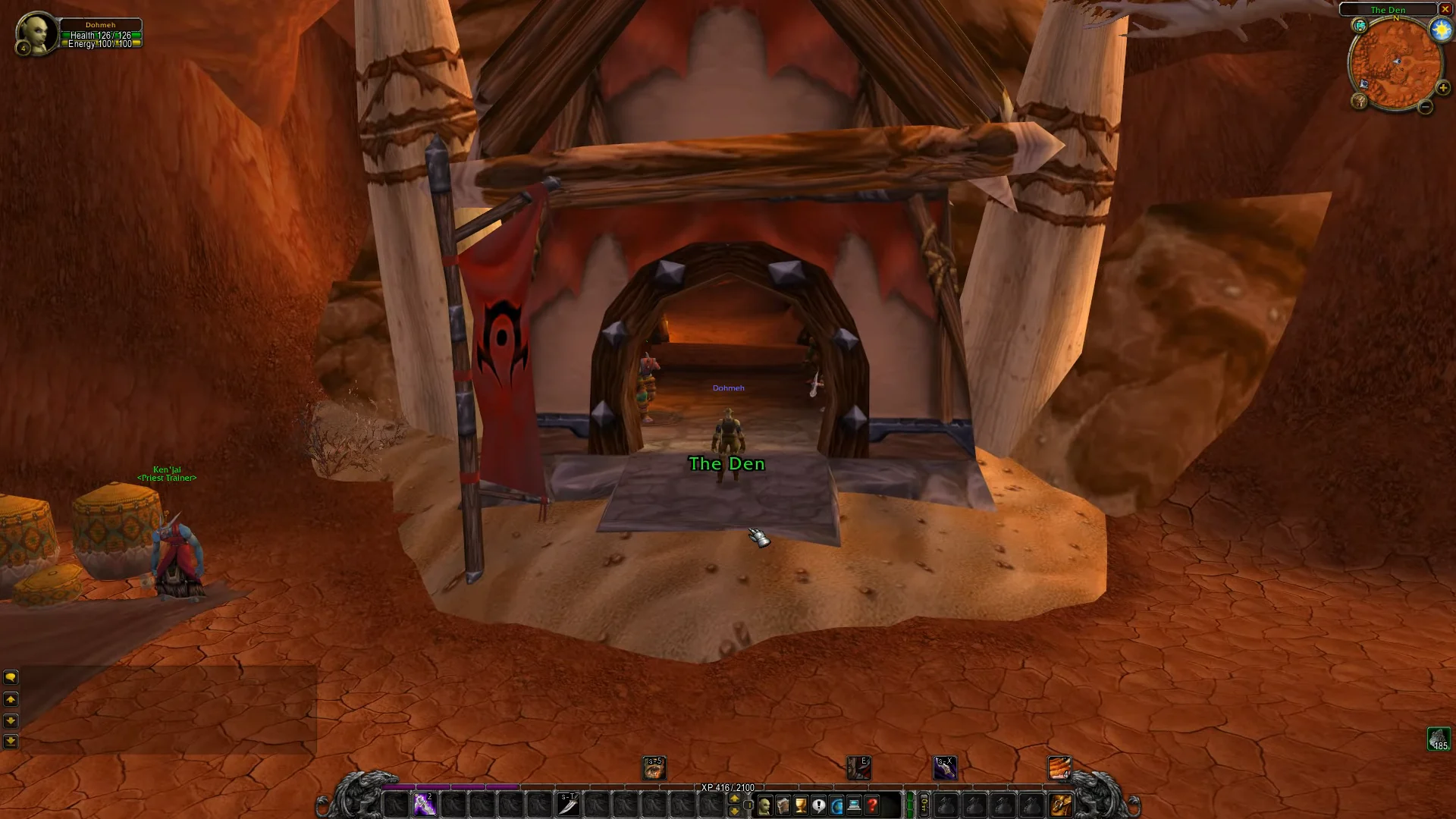 Approaching The Den