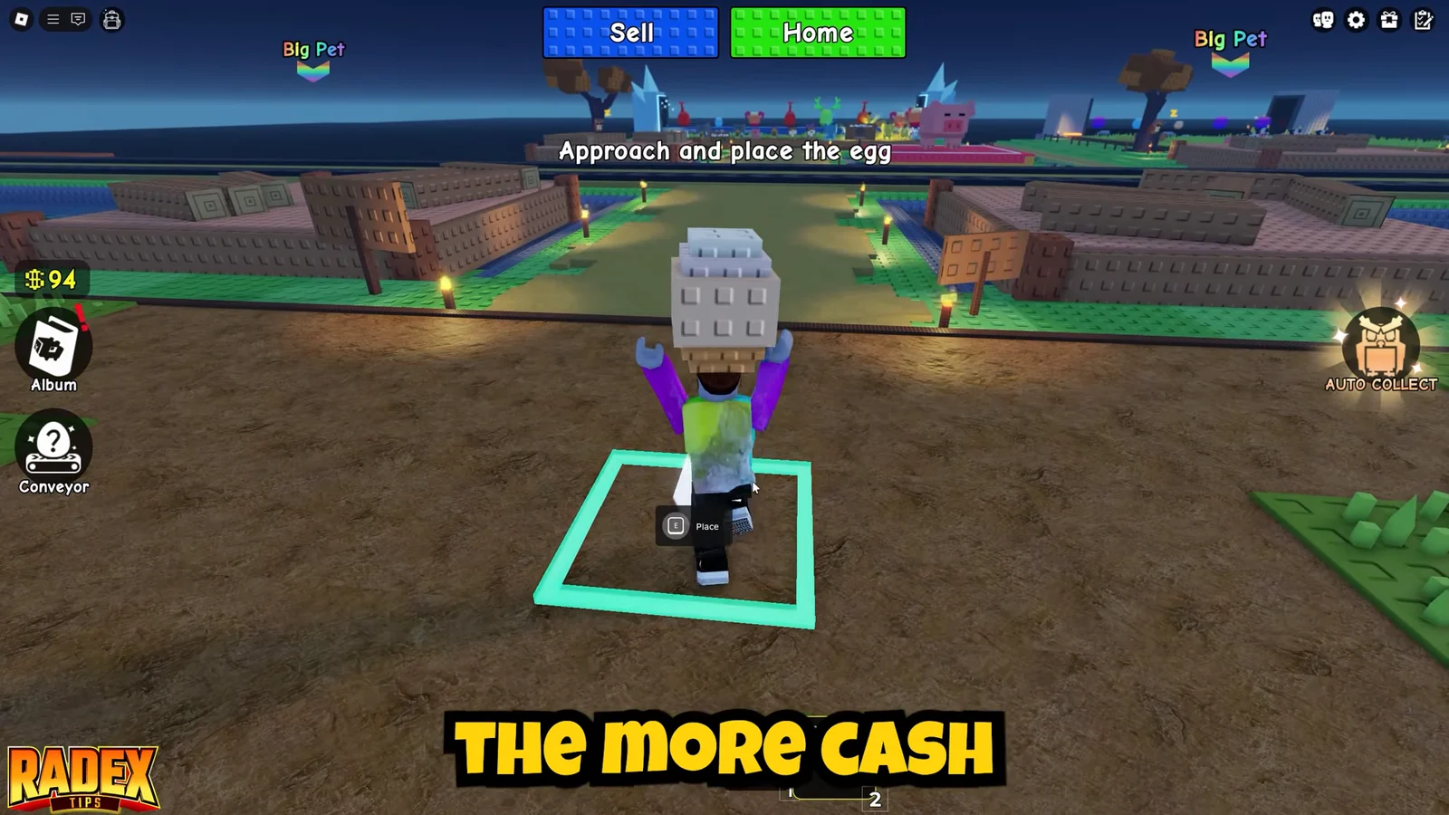 Hatching Pets and Map Mechanics