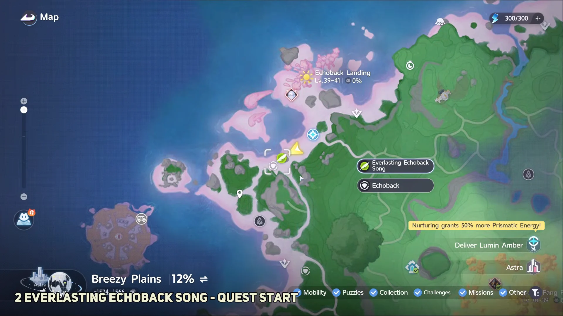 Everlasting Echoback Song Quest Start
