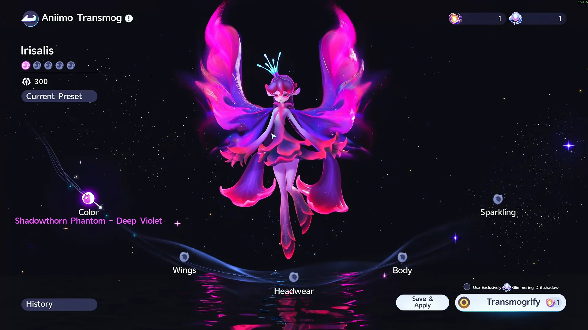 Transmog Screen Overview