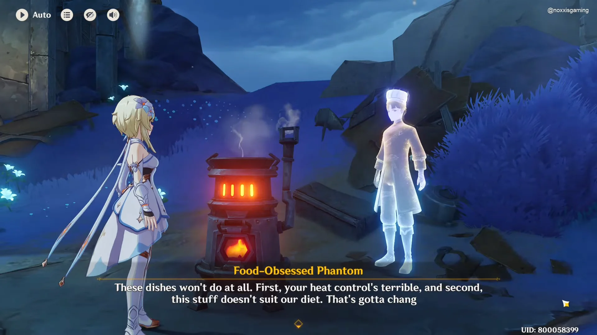 Food-Obsessed Phantom Appears