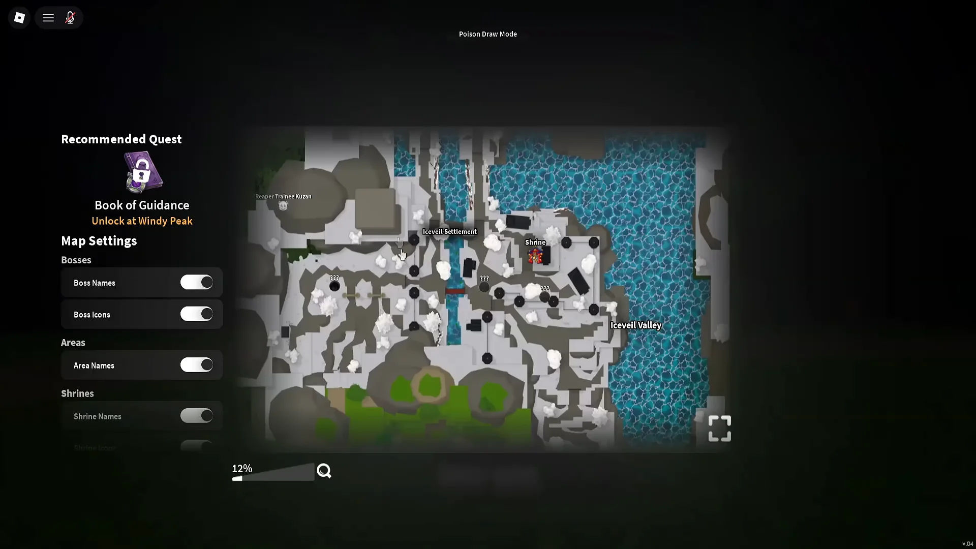 Muzan spawn points