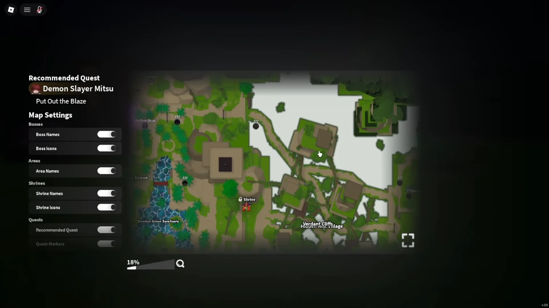 Blacksmith location on map