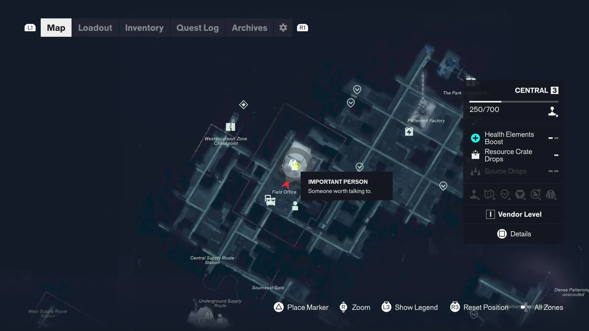 Loadout & Map Check