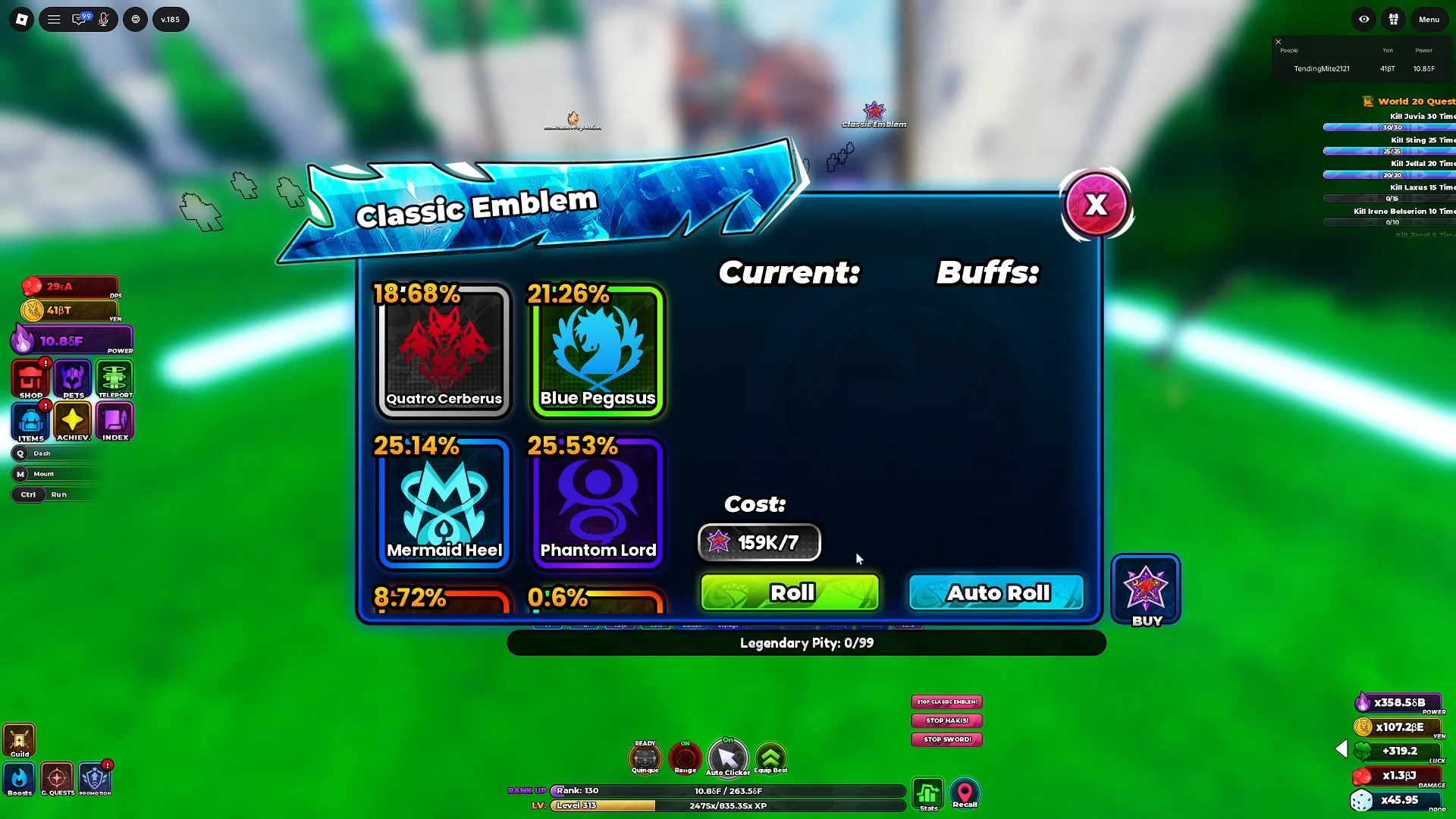 Classic Emblem Gacha In-Game