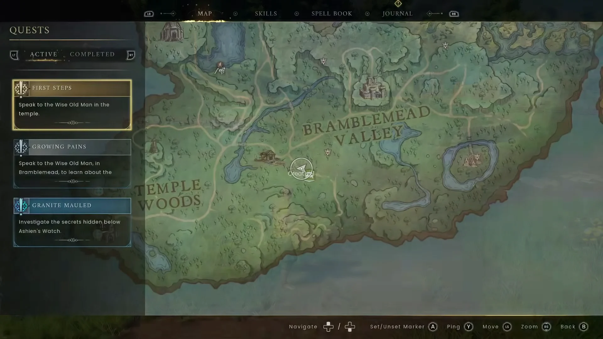 Location and Clearing