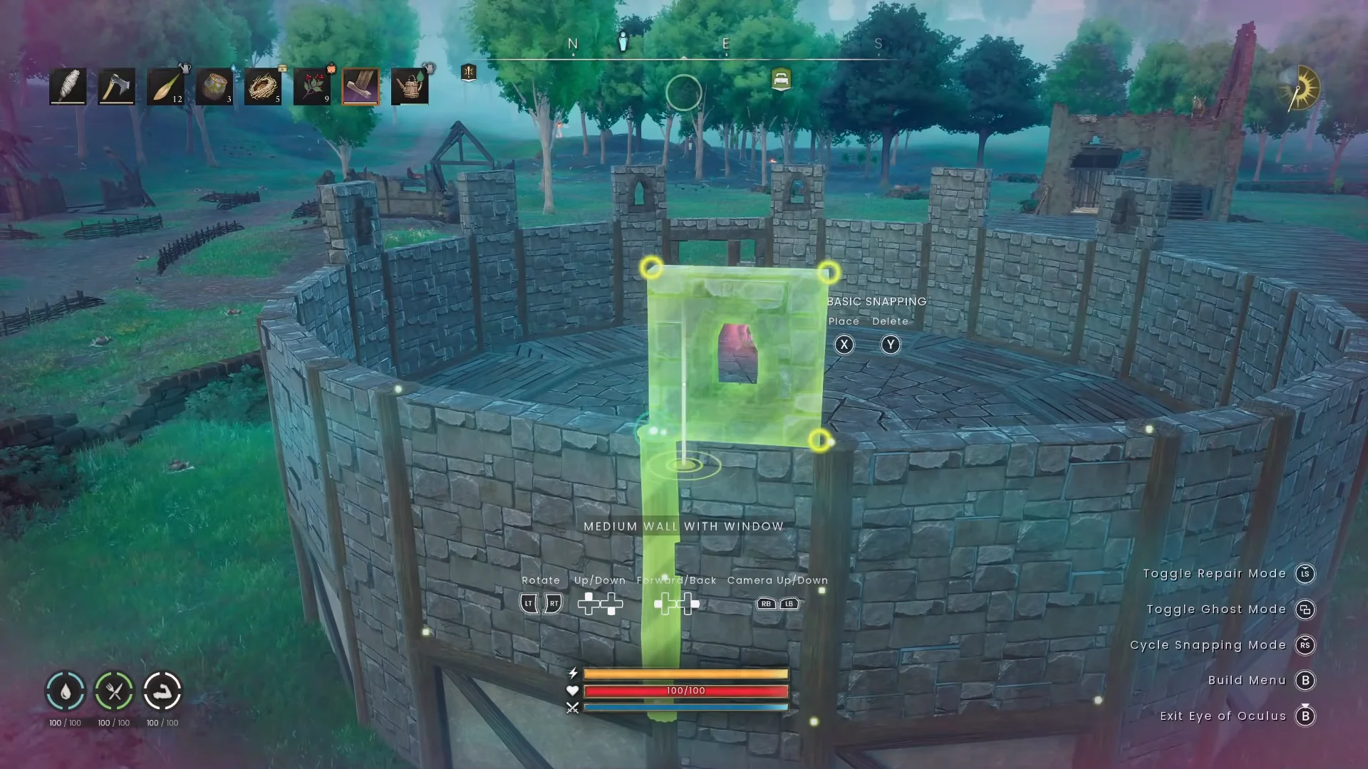 First-Tier Wall Openings
