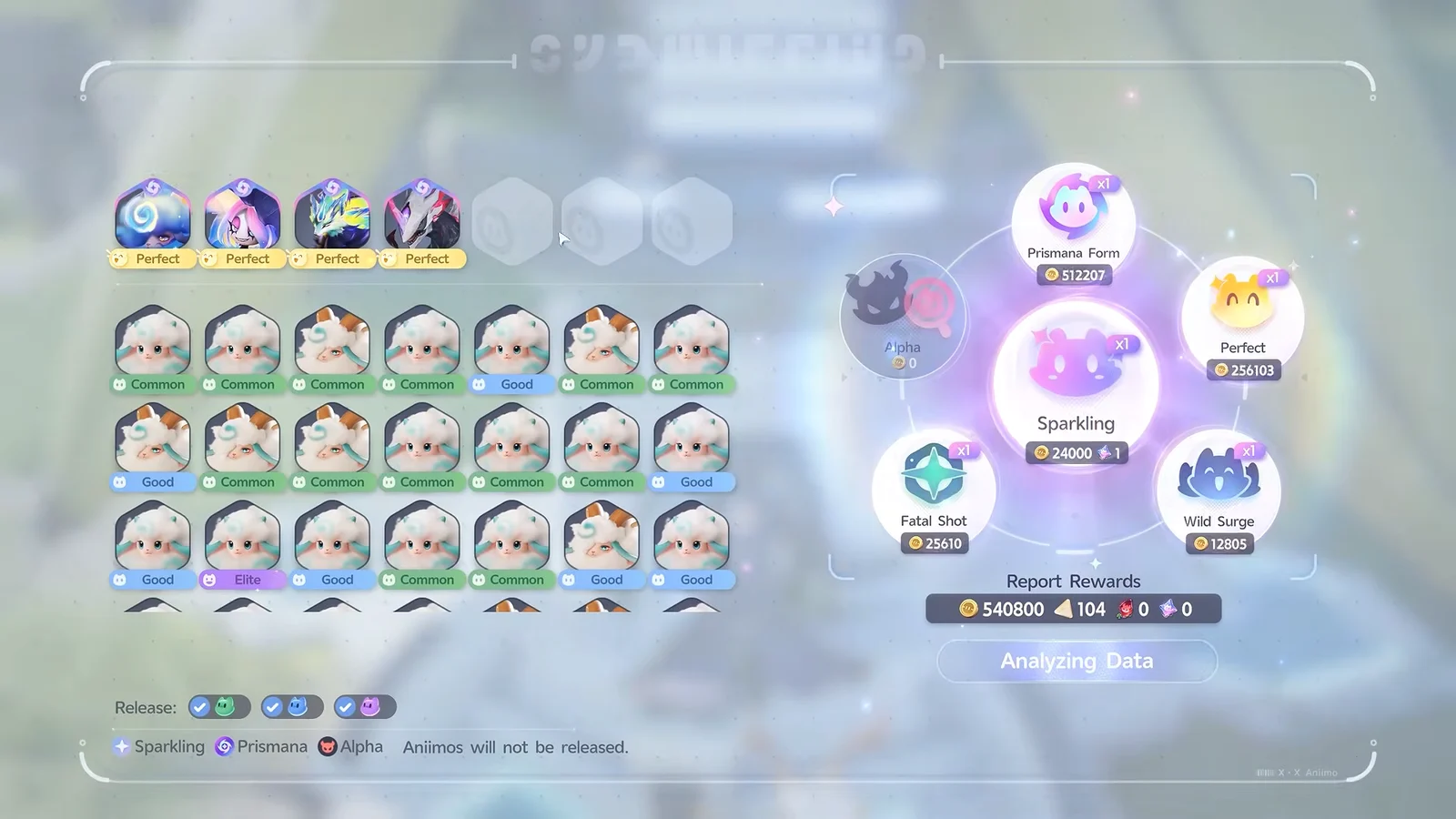 Sparkling Cubes and Guaranteed Perfects