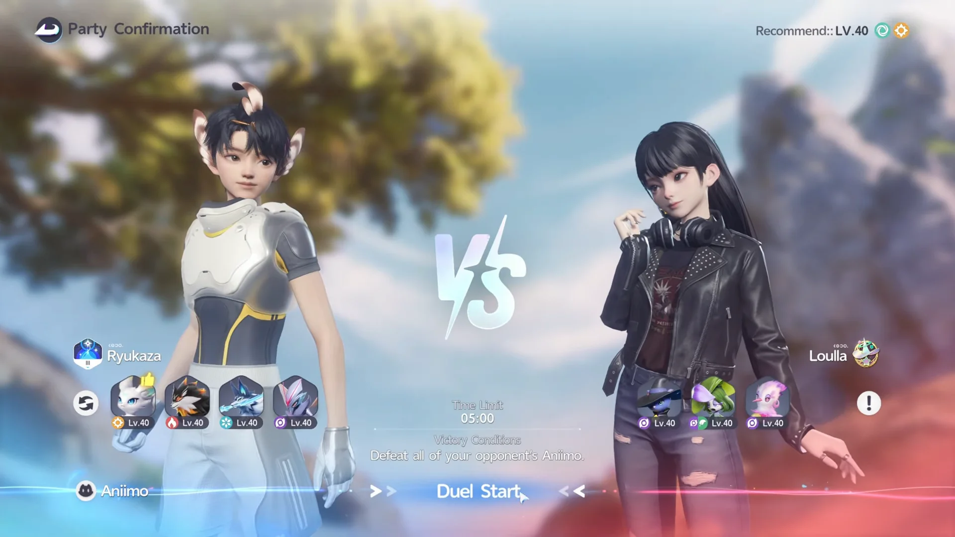 Starting Loulla's duel assessment