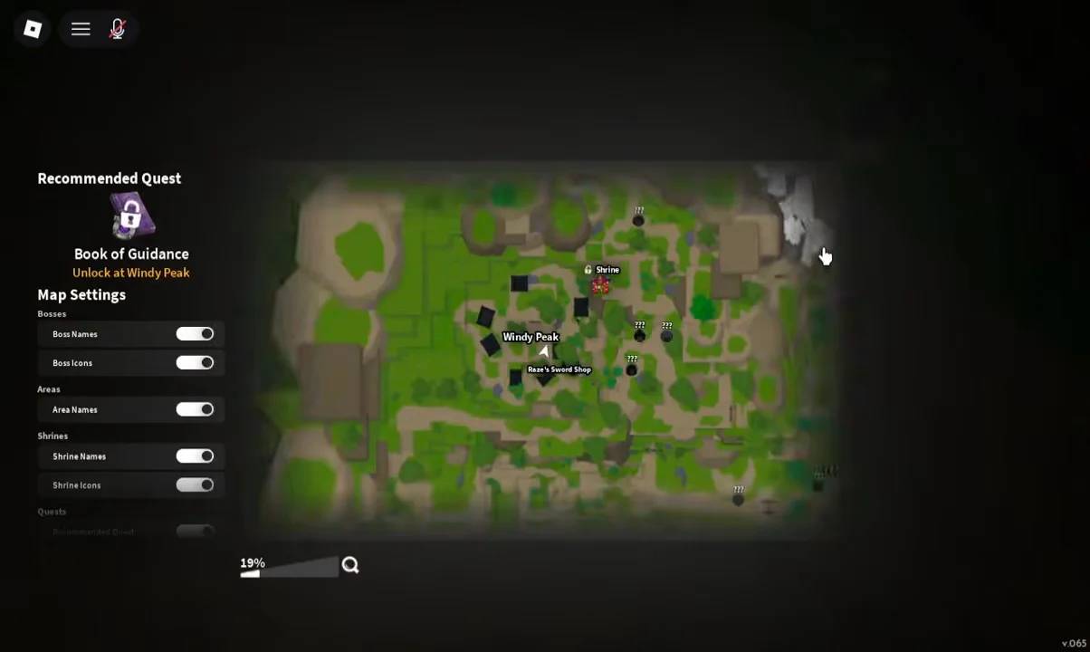 Checking the map