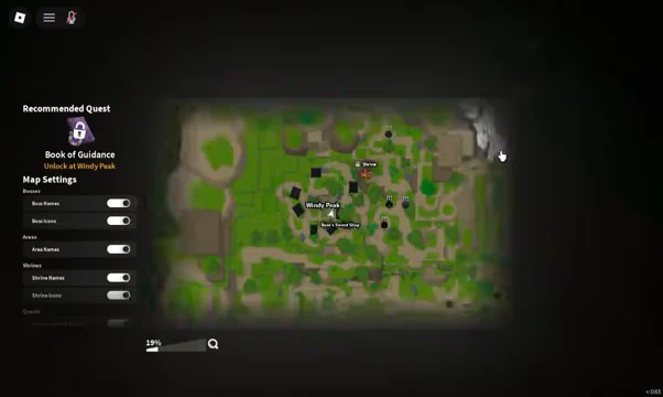 Checking the map