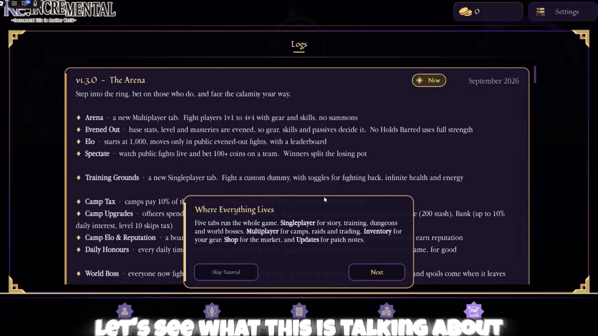 Interface Overview