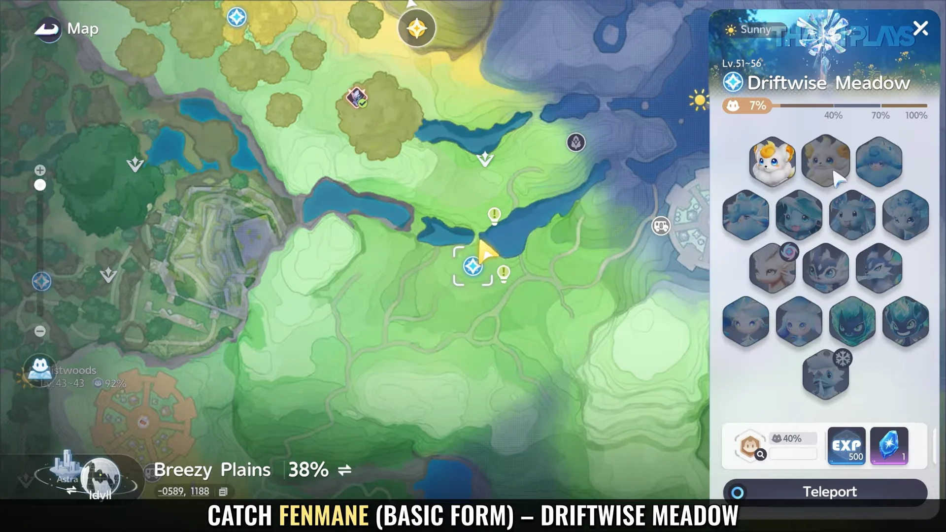 Catch Fenmane (Basic Form)