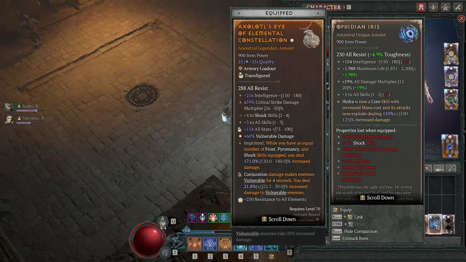 Alternative Unique Items & Stat Priorities
