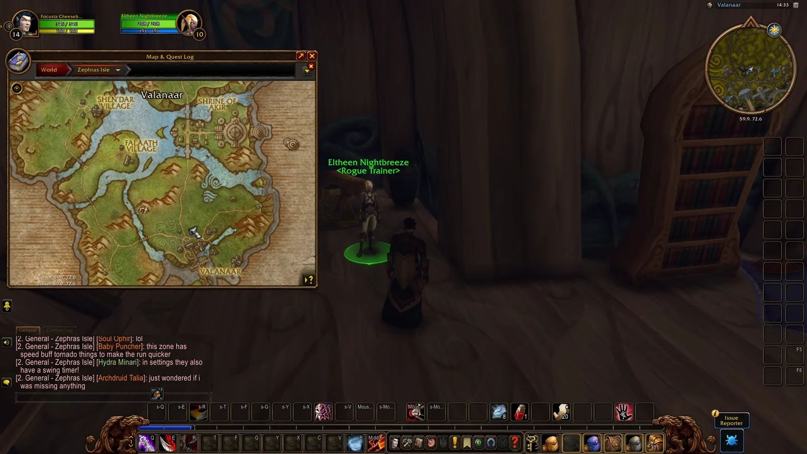 Checking map