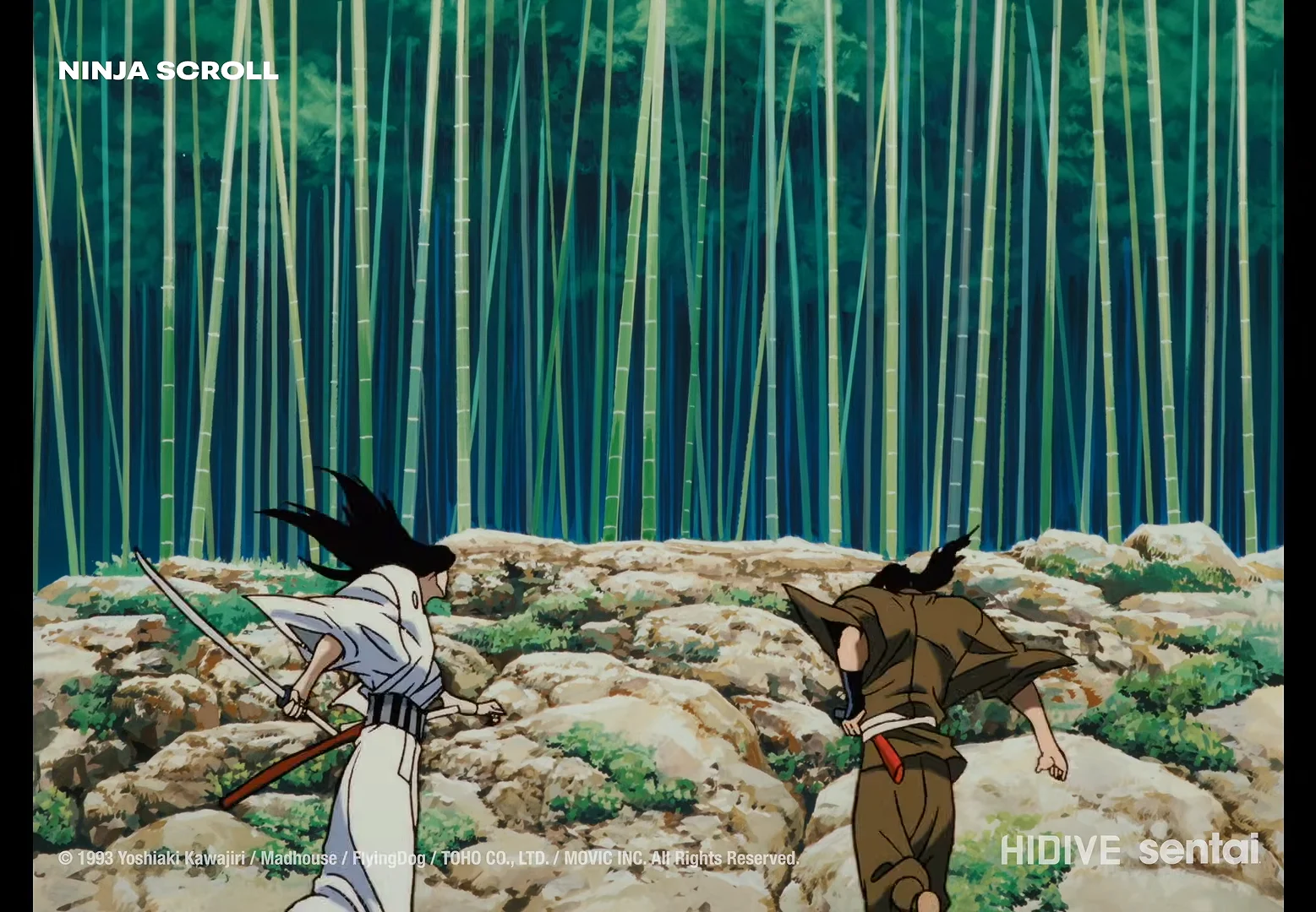 Chase into Bamboo Grove