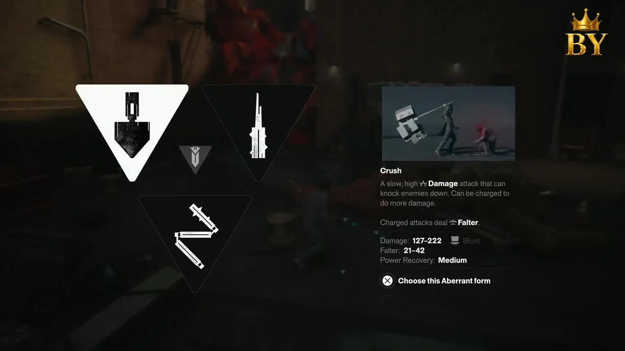 Choose Aberrant Upgrade