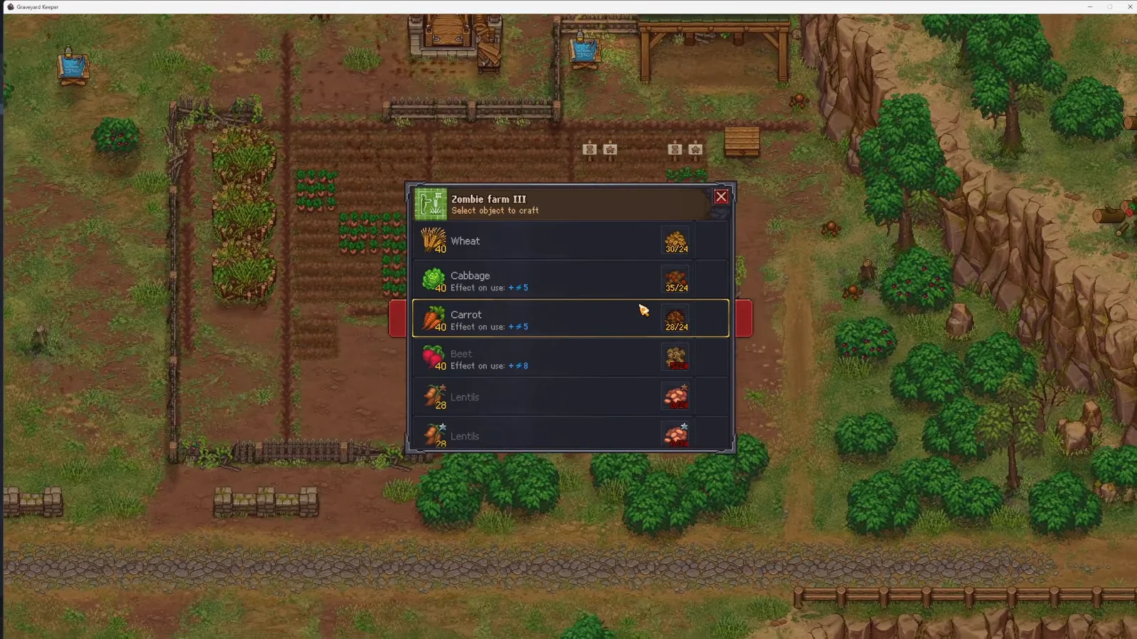 Zombie Farm Demonstration