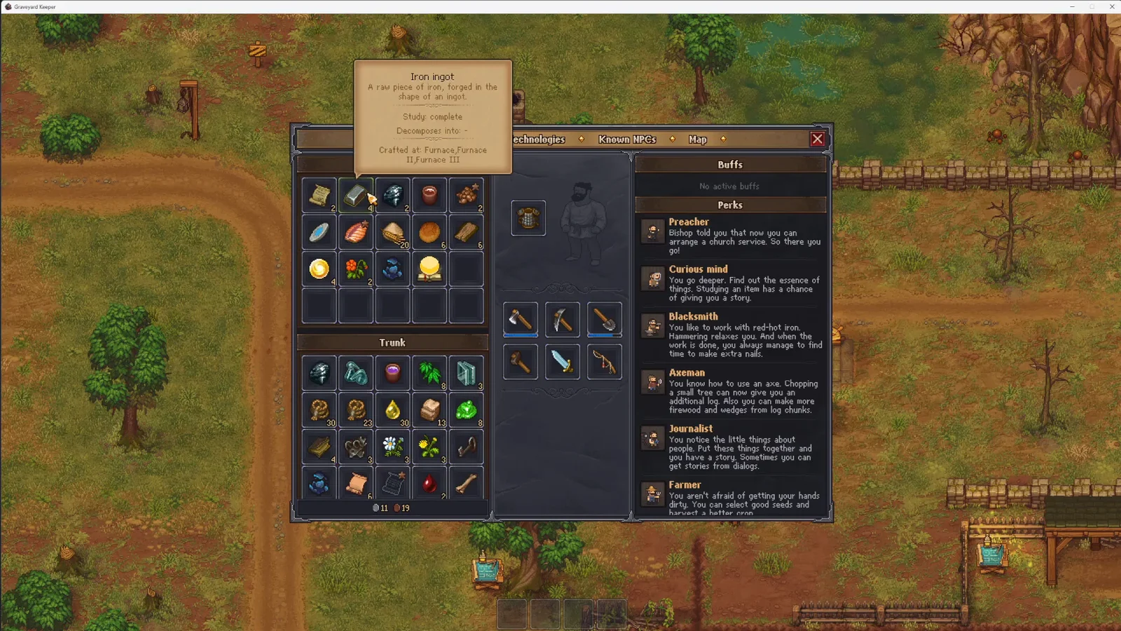 Teleporting and route to coal