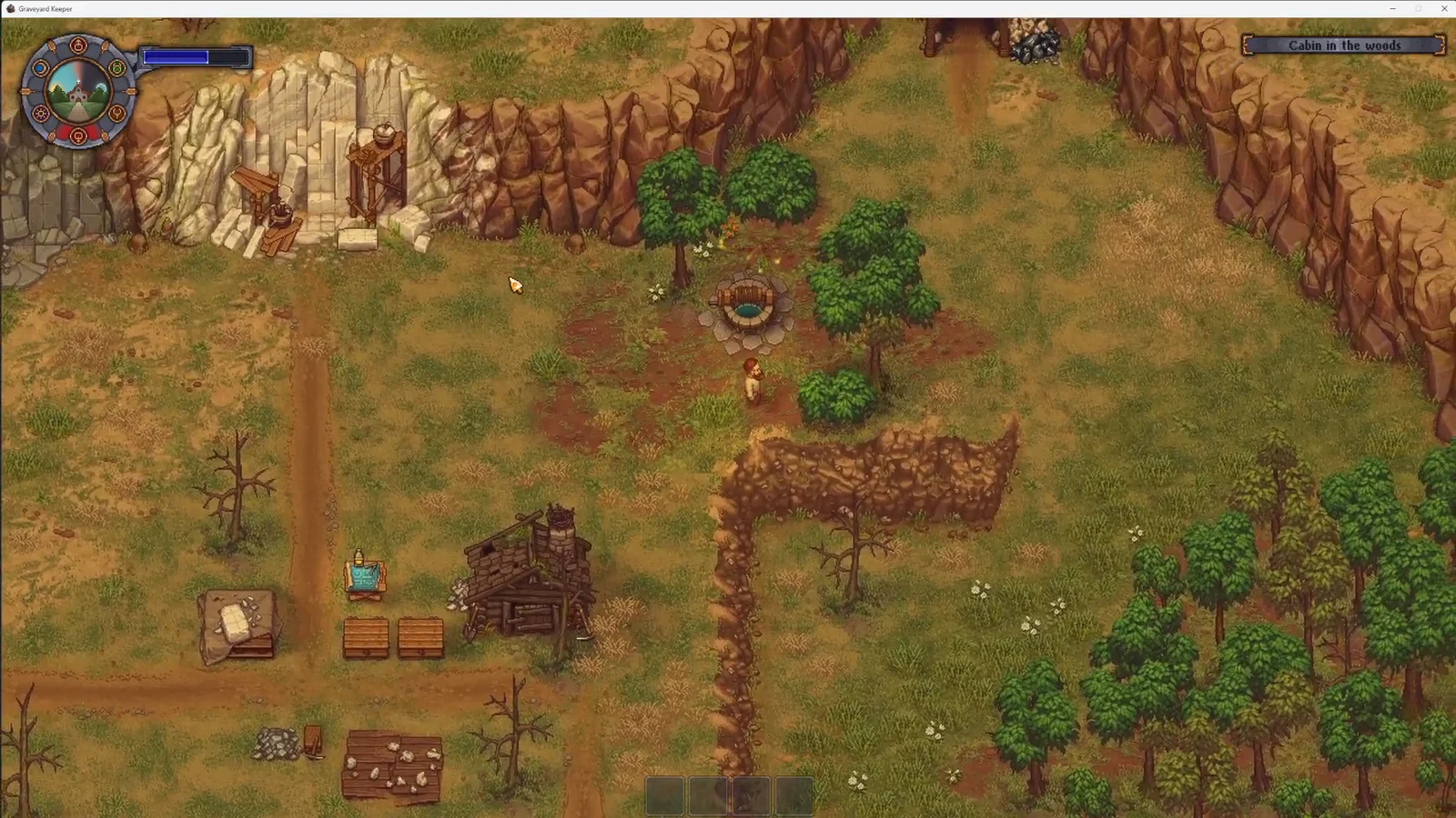 Locating the coal deposit
