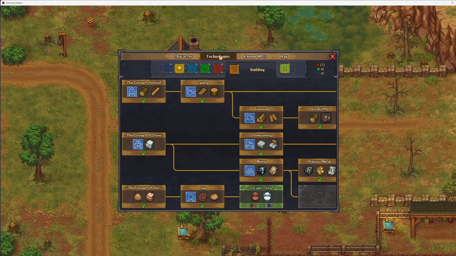 Technology requirements: Building