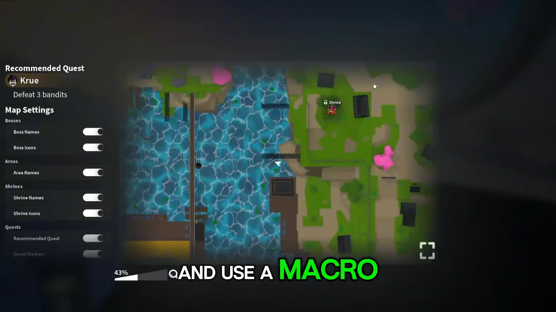 Map Location and Quest