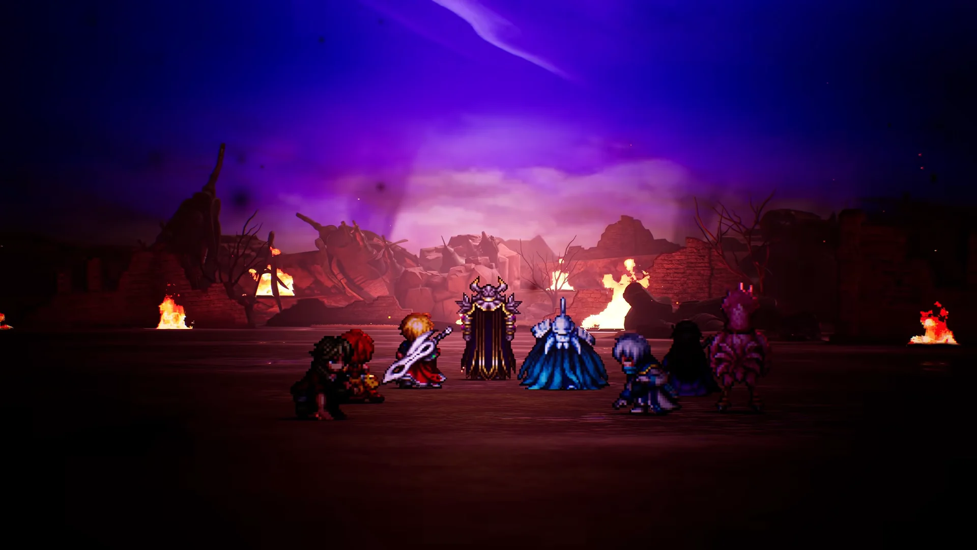 Desolate Battlefield Cutscene