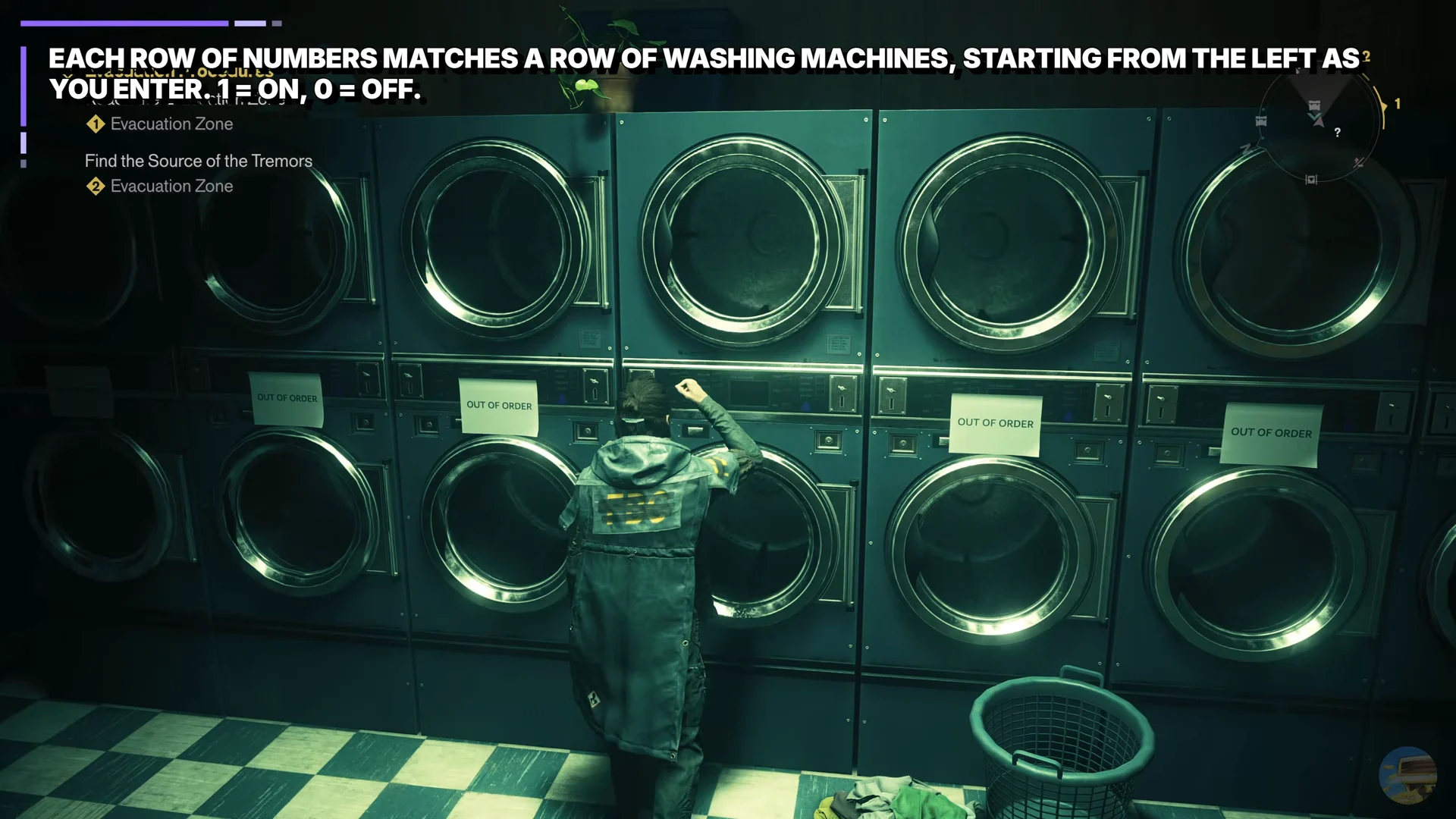 Activating Washing Machines