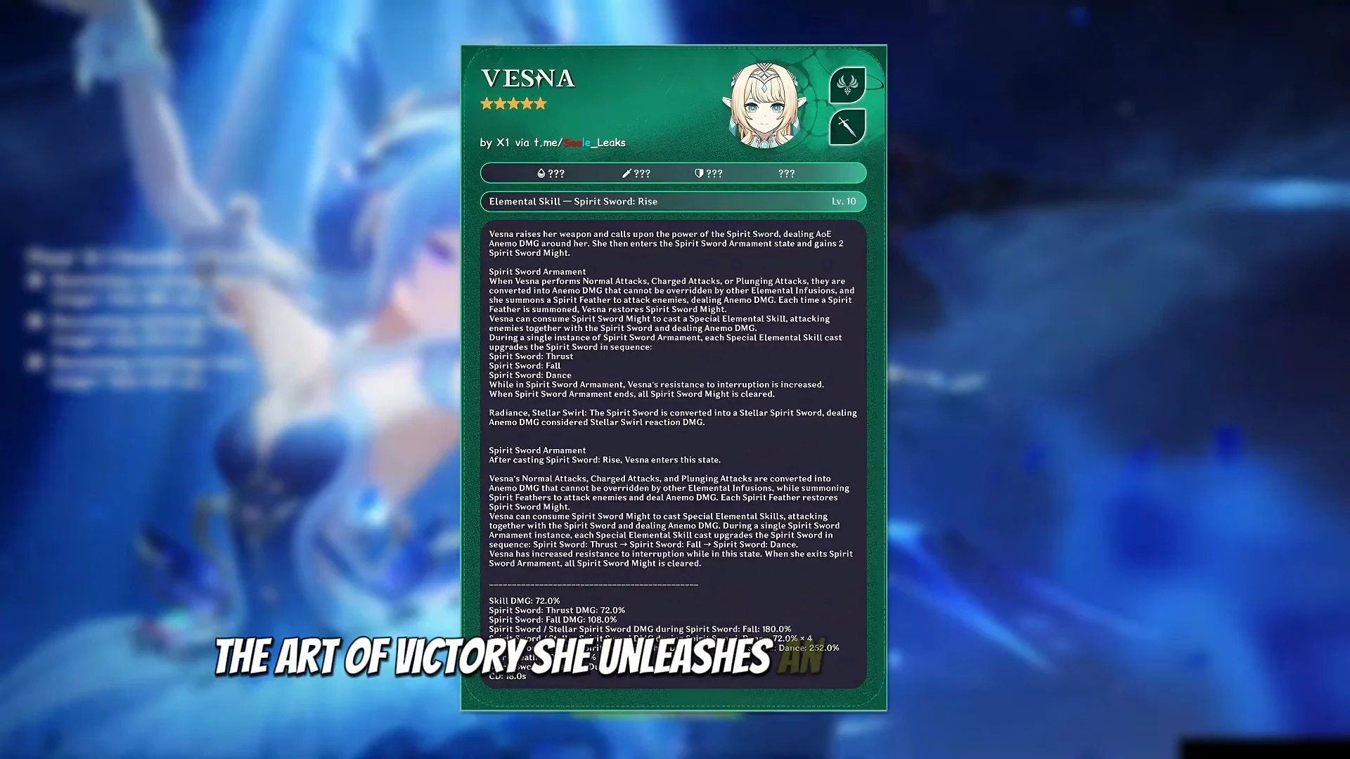 Elemental Skill Breakdown