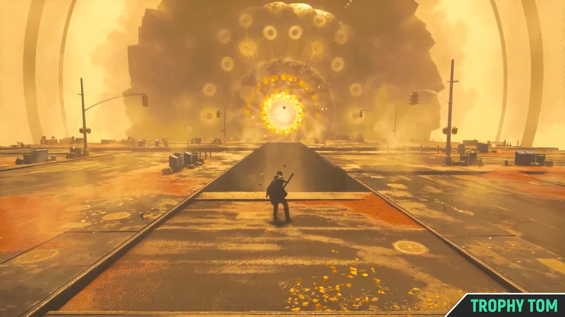 Entering The Hedron Arena