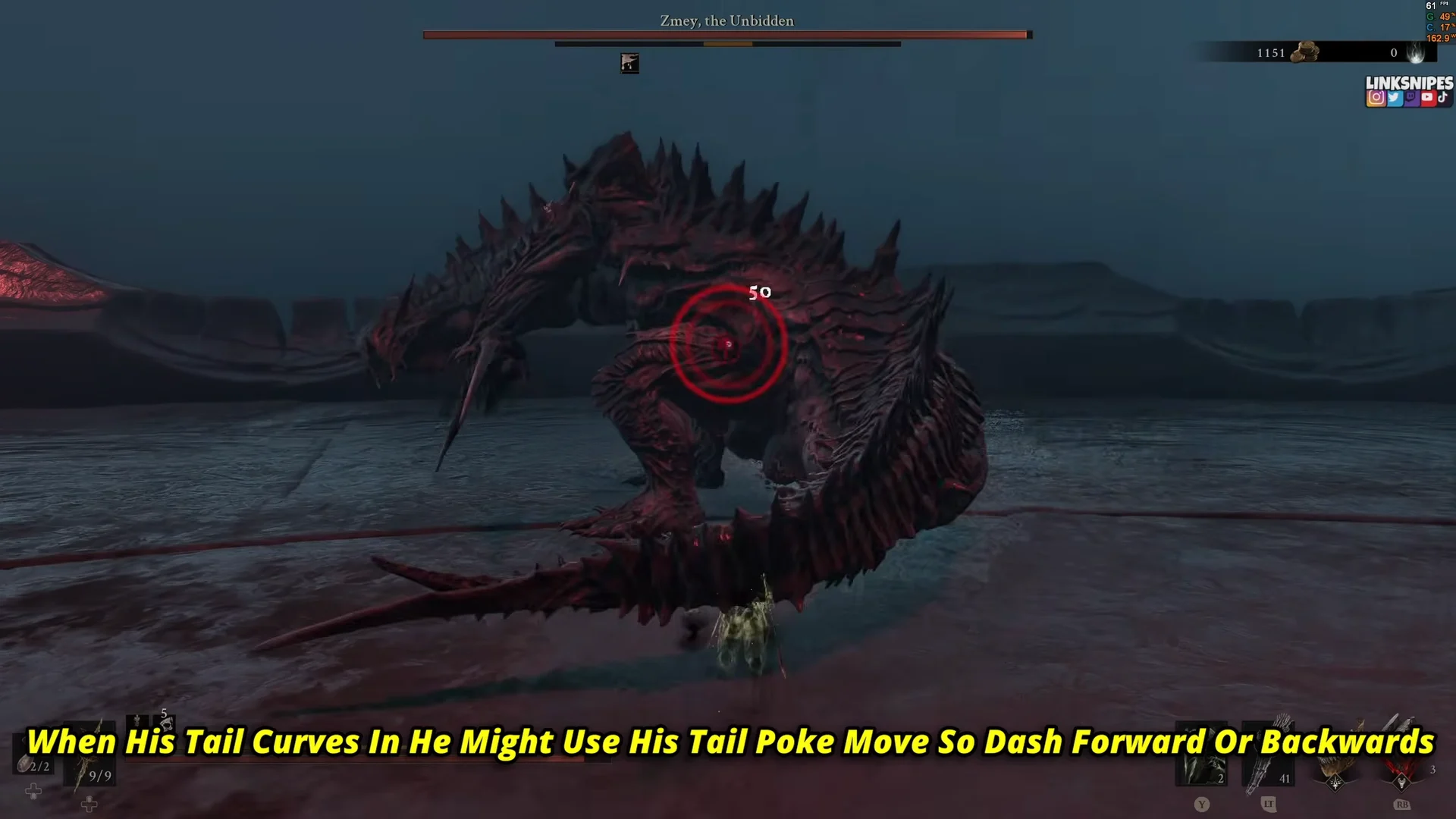 Dodging Tail Attack