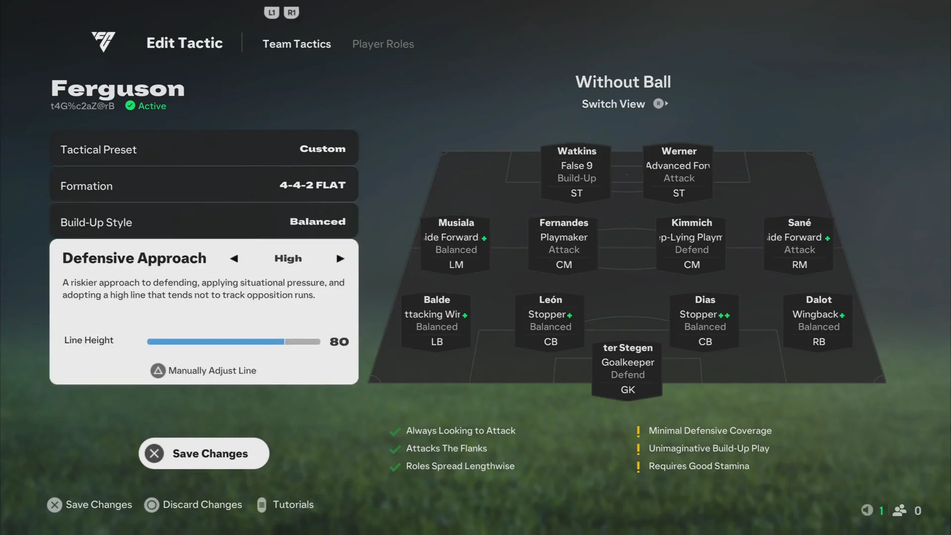 Formation & Team Tactics