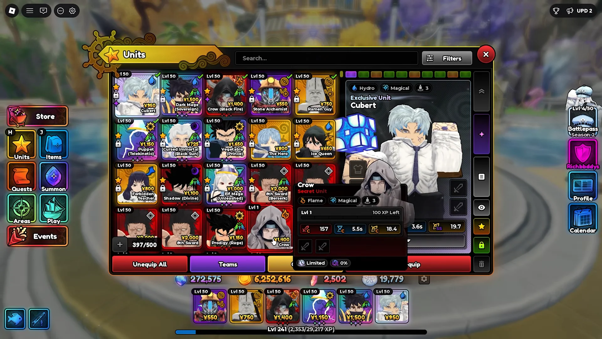 Unit Loadout Overview