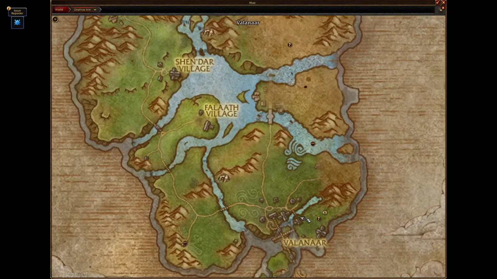Starting Location