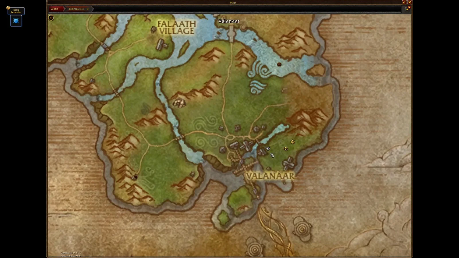 Navigating through Valanaar
