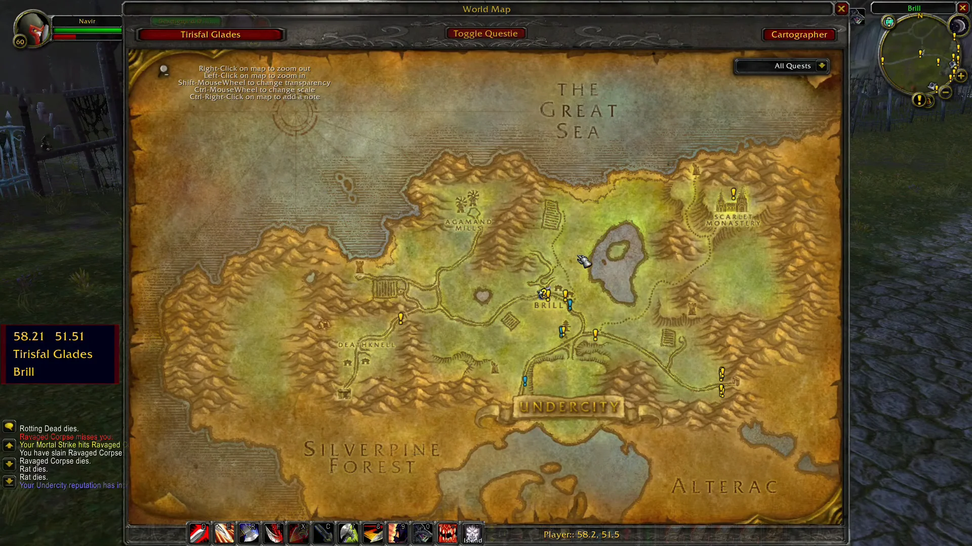 Map overview in Brill