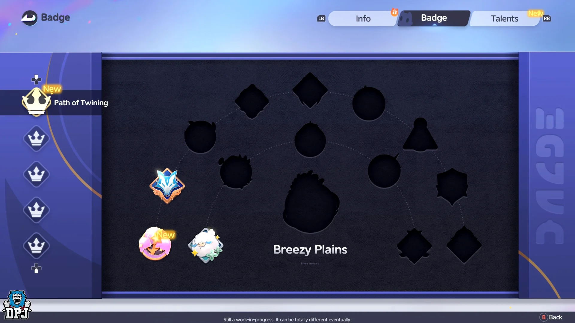 Progression u0026 Training Badges