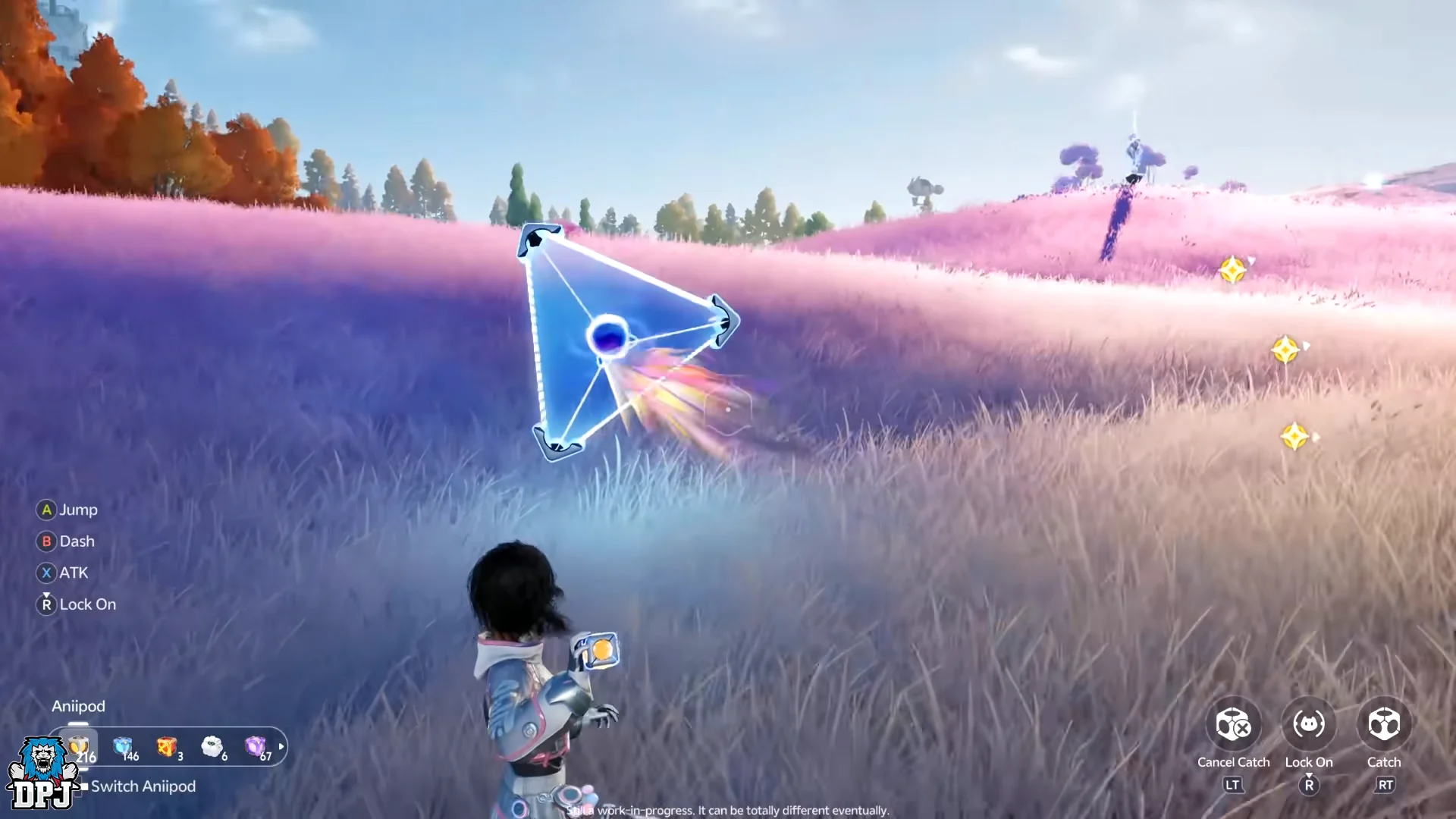 Creature Catching Mechanics in Aniimo