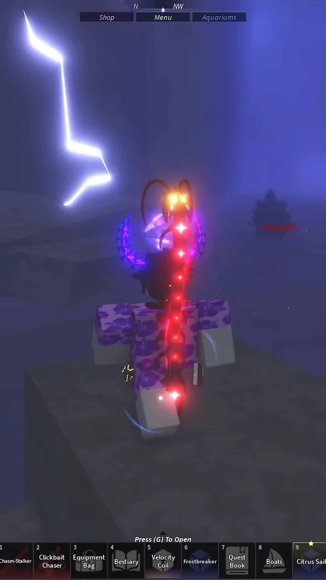 Traveling to Obsidian Trench