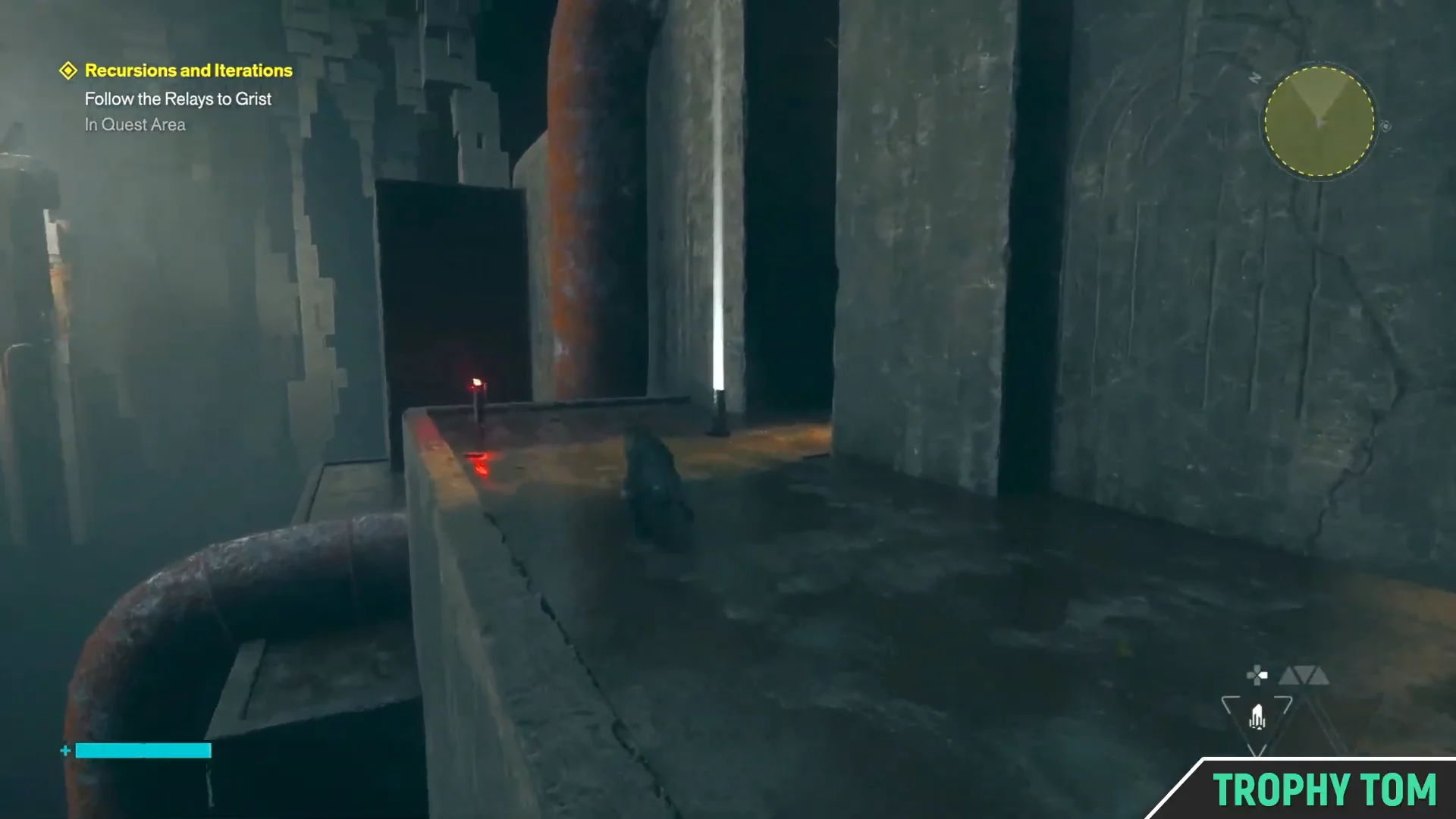 Following Red Beacons Above the Chasm