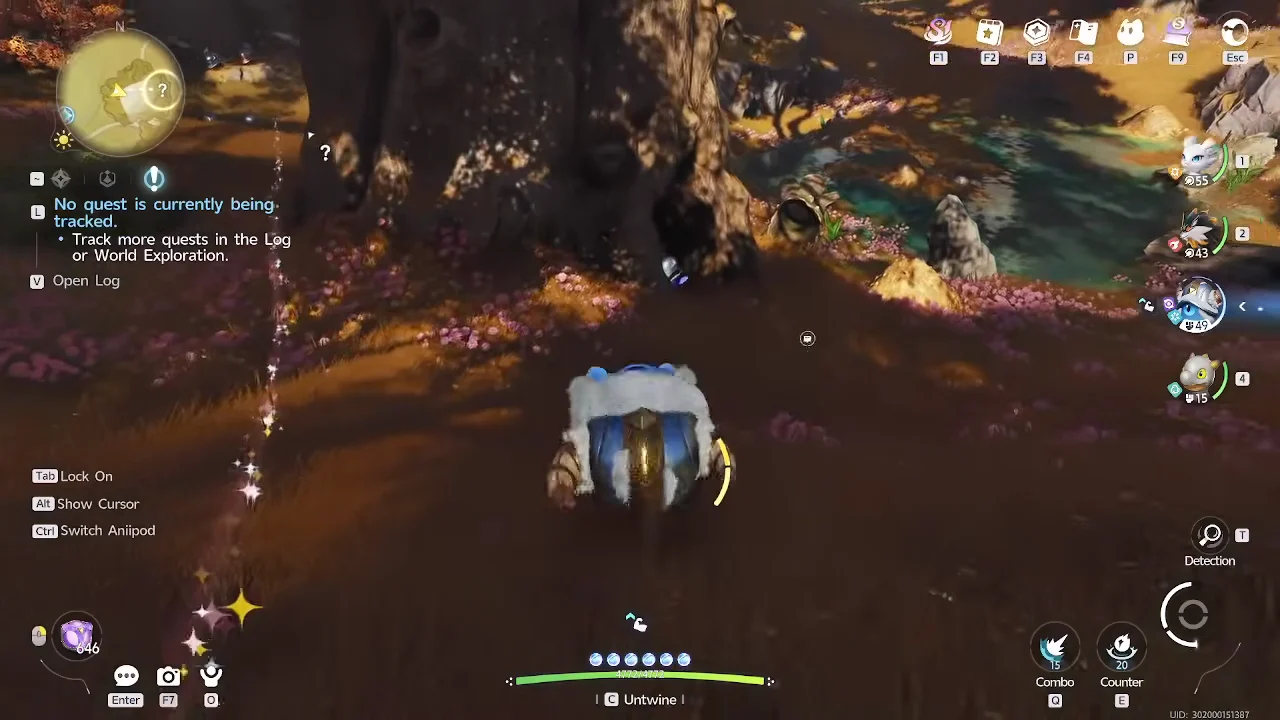 Heading Down to the Tree