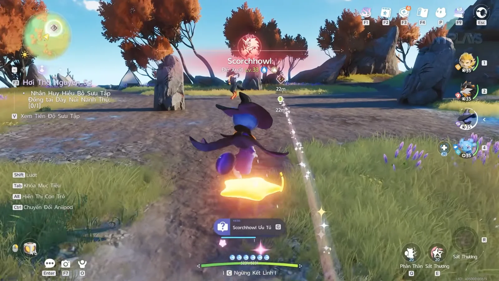 Engaging Scorchhowl