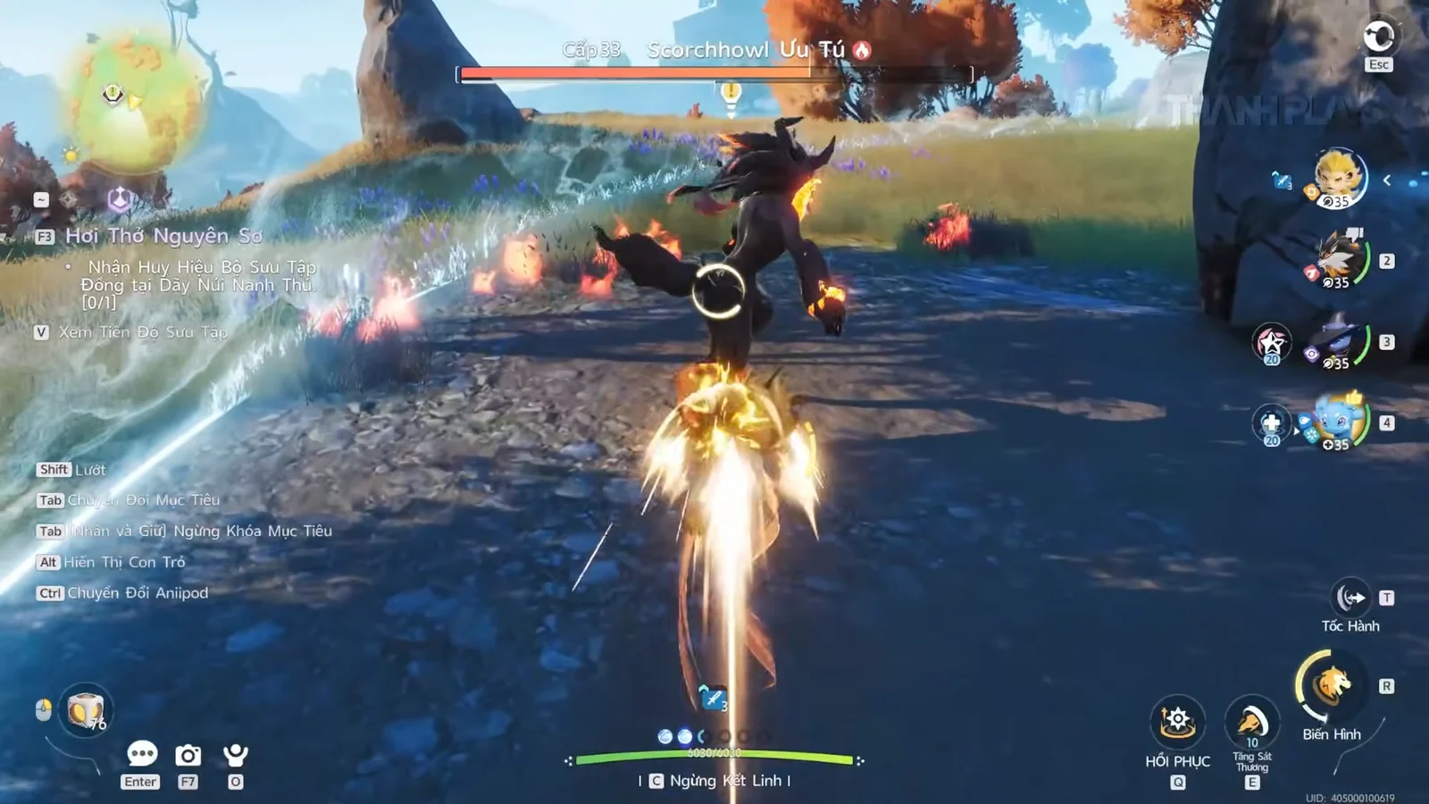 Defeating the Boss