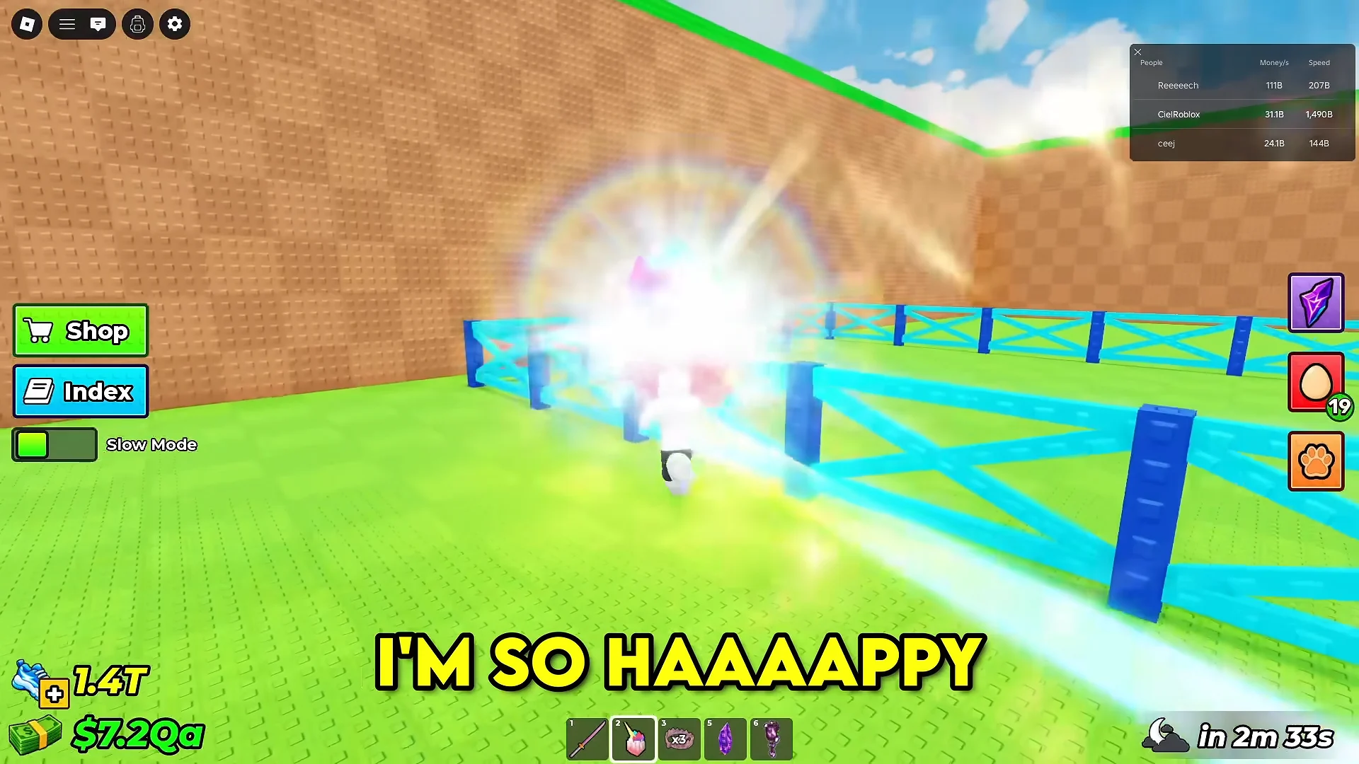 Escaping with Unicorn Egg